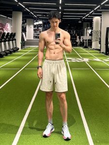 OUMULONG | Coolness Fitness Hemp Shorts 5-division