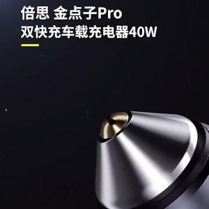 BASEUS Golden Contactor Pro Dual Quick 40WATT Car Charger