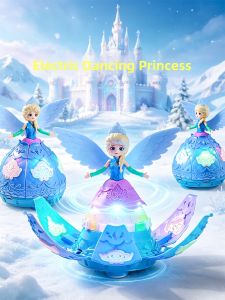 QIMINGXING | Singing Dancing Rotating Educational Toy for Girls 3-6 Years