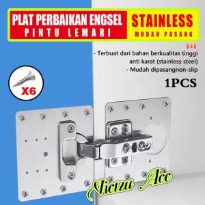 Plat Perbaikan Engsel Pintu Lemari / Plat Engsel Pintu Kabinet