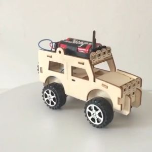 Jip Elektrik Electric Jeep 吉普车 Science Engineering Education Toys STEM Experiment Kit Projek kemahiran RBT DIY