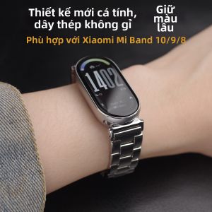 mijobs | Magnetic Stainless Steel Watch Strap Universal For Multiple Mi Band Models