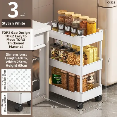 JIAJIESHI | Slim Space Storage Cabinet Drawer