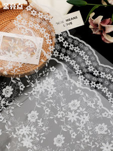 Bộ Giấy Gói Hoa Ren Thủy Tinh Hoa Hồng Bao Bì Hoa Tươi Cho Cửa Hàng Hoa Đồ Dùng Thủ Công Làm Từ Hoa Tươi