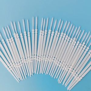Double-Ended Toothpick Interdental Flosser/Portable Travel Flosser Brush/Mini Oral Care Flosser