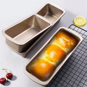 Mold Kebab Non-stick Bread Rectangular Commercial Oven Household Baking Tray Toast Mold European Style Pure Color for Everyone