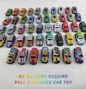 **Malaysia Seller** Colorful Alloy Mini Pull Car Toy for Children Kereta Mini Kereta Kecil Tarik Jalan Small Toy Car mainan