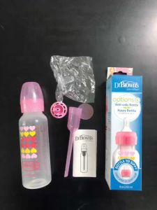 [ SB8191 ] Bình sữa Dr.Browns cổ thường 250ml nhựa PP Options Plus dòng chuyển đổi 2 giai đoạn