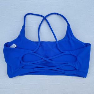 Sportswear Woman Gym Underwear Yoga Sport Bra Outdoor Jogging Cross Thin Shoulder Strap Fitness Sports Bra Breathable Female Top