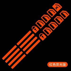 Miếng Dán Đèn Phát Sáng Siêu Sáng Chống Thấm Nước Cho Nút Chức Năng Nội Thất Ô Tô Miếng Dán Phản Quang Thân Xe