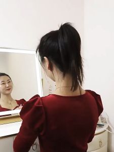 [SG Seller] Smart LED mirror 360 rotating makeup mirror three-color smart desktop with light beauty makeup mirror