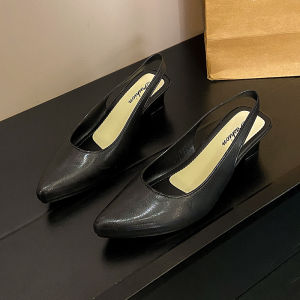 Summer Outdoor French Style High Heel Sandals