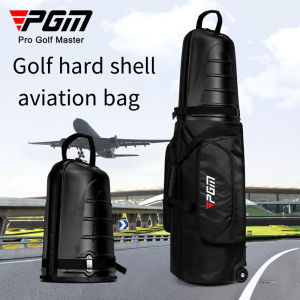 PGM Golf Aviation Bag Hard Shell Anti Collision Squeeze Aircraft Consignment Men Women Belt Roller Skating Travel Bags HKB014