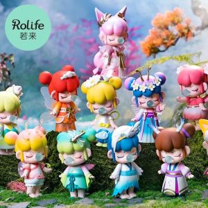 Nanci Lin Shen Bu Zhi Chu Blind Box Collectible Figurine Fantasy Fairy Girl Gift Rotatable Joints PVC Material Desktop Decoration