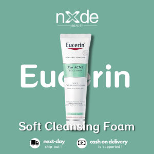 ✨100% Authentic ✨Eucerin ProACNE Solution Cleansing Foam 150g Face Wash Cleanser Acne Prone Skincare Face Skincare