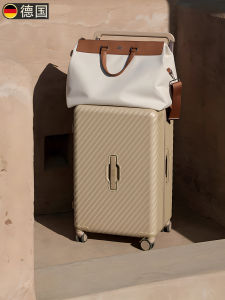 2025 New AINIMOER Luggage Fashionable Trendy Large Capacity Travel Suitcase with Combination Lock All Directional Wheels for Men And Women