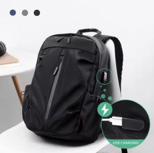 Backpack for Men Multifunctional Waterproof Bag 15.6 Inch Large Capacity Leisure Bag Wear-resistant Outdoor Backpack