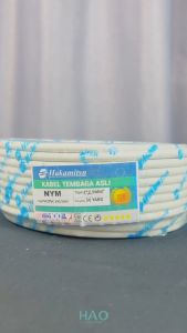 Kabel NYM 2 x 25mm 50 Yard Full / Kabel Listrik Tembaga Murni PVC SNI / Mrek Hakamitsu