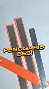 Penggaris 30cm Penggaris Ruler Penggaris Stainless Steel Penggaris Besi 30cm