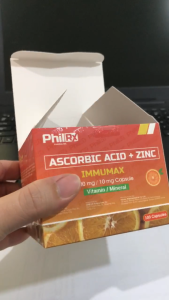 IMMUMAX ASCORBIC ACID + ZINC 100 CAPSULES FDA APPROVED