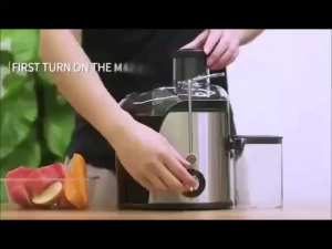 <𝙇𝙖𝙯𝙈𝙖𝙡𝙡> Electric Power Juicer Machine 2 Speed Stainless Steel Juice Extractor Household Fruit Vegetable Juicer blender 800W
