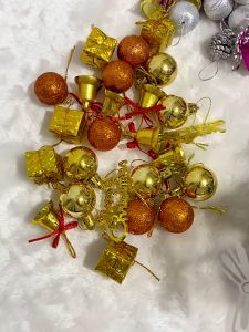 Christmas Tree Ornaments Set Shatterproof Christmas Tree Hanging Decorations Pendants Xmas Gift for Home Party Supplies New Year Decor 2025 Xmas Ornaments christmas decor