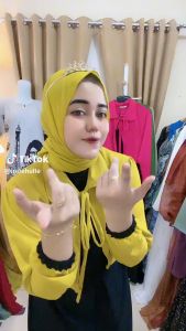 Baju Setelan Wanita Terbaru HANA DRES CRINKLE AIRFLOW DRESS ROMPI CRINKLE