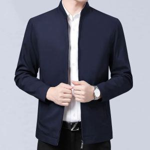 Áo Khoác Nam Paul Mùa Xuân Thu Công Sở Thường Ngày Cổ Đứng Màu Trơn Rộng Rãi Áo Khoác Ngoài Thời Trang Thành Phố Chống Gió