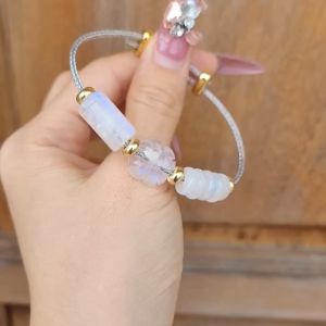 Vòng cáp lu thống ngũ điếu cỏ 4 lá Moon - Phong Thủy TUDO