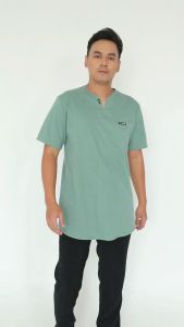 TQ - Kaos Kurta Pria Dewasa Lengan Pendek Premium