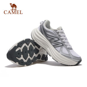 Cameljeans đuổi gió 3 Xuân Hè Mới dày đế giày chạy bộ phụ nữ Giày thể thao ngoài trời