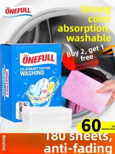 ONEFULL | Color Absorbing Laundry Sheets Washable