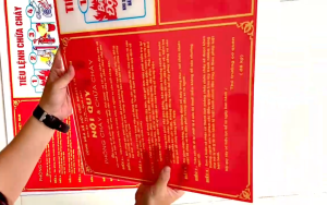Bảng Nội Quy - Tiêu Lệnh - Cấm Lửa - Cấm Hút Thuốc kết hợp 4 trong 1 (Mica/Thiếc Không Gỉ)