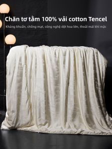 SIBAISE | Chăn Bông Tencel Jacquard 100% Tơ Tằm Dày