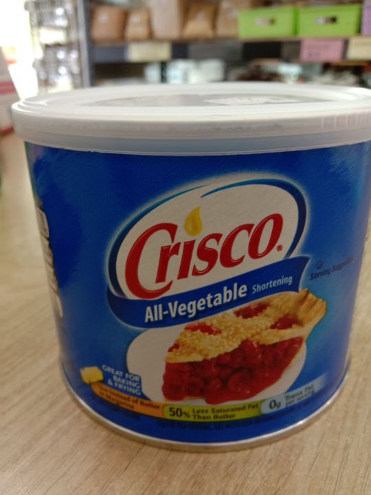 Crisco AllVegetable Shortening 453g 顶级白油 (exp date jan 2025) Lazada