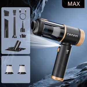 Máy Hút Bụi Cầm Tay CENRR 2026 Không Dây Hút Mạnh Mini Sử Dụng Được Cho Cả Khô Và Ướt Dùng Cho Nhà Cửa Và Xe Hơi 11.1V 100W