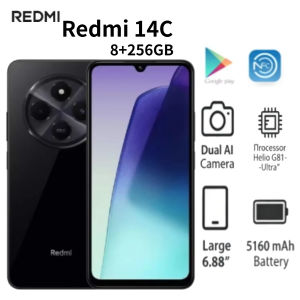 Redmi | 2026 new Large Battery Smartphone 8GB RAM 256GB Storage 120Hz Display 50MP Dual Camera - 5160mAh 120Hz 50MP + 13MP