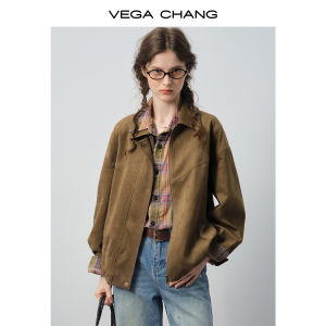 VEGA CHANG | Áo Khoác Da Mịn Phong Cách Thời Trang