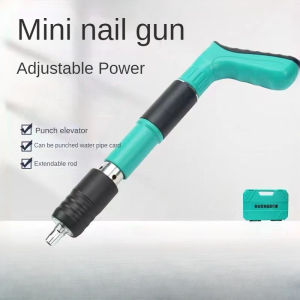 Manual steel nail gun rivet gun tool concrete wall ceiling fastener cable slotting device pneumatic nail gun fastening tool