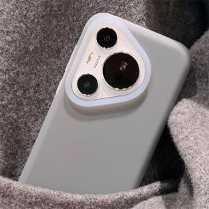 Creative Small  Magnetic Absorption Silicon Phone Case for Huawei Pura70 pro Mate60 50 40 pro Anti-Fall P70 Ultra