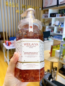 Sữa Tắm Trắng Da Weilaiya Hoa Hồng DaMask Weilaiya Grand Rose Extracts Whitening Shower Gel 450ml