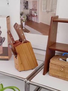 CAROTE | Home Kitchen Knife and Chopping Board Set 2-in-1