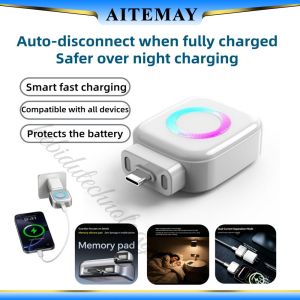 【Local stock】140W Intelligent Automatic Stop Charging Adapter Al Automatic Power-off Phone Charging Station for Night Charging Overcharge Prevention Separator Aitemay 【24 hours Ship】