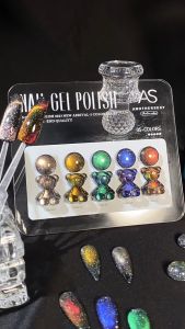 เซ็ตสีทาเล็บ พร้อมแถมกรอบชาร์ตตั้งโต๊ะ ขวดสวยๆ สีสวยๆ มีให้เลือกมากมาย สีเจลคุณภาพดี เซ็ต 5สี