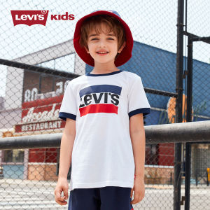 Levis Official Summer New Cotton Half Sleeve Childrens Clothing