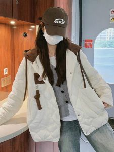 Lightweight Short White Duck down Jacket for Women Stylish College Wind Winter New Arrival Fashionable Korean Version Coat