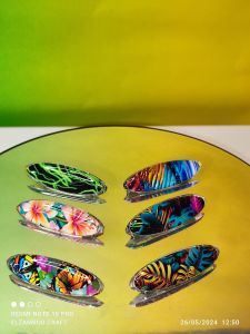 [Termurah]Peniti jilbab dagu jepit Corak Daun elzamrud Pin hijab anti rusak premium lusinan yang mewah dan elegan kekinian