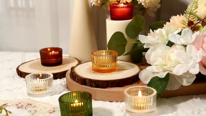1/3/5Pcs Ikea Tealight Candle Holder Romantic Candlelight Dinner Home Decor Ornament Candle Holder