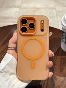 เคสโทรศัพท์แบบบางเฉียบสำหรับ Apple 17 pro Max แบบดูดซับแม่เหล็ก ป้องกันเลนส์เต็มจอ ใส ป้องกันการตกหล่น สำหรับผู้ชายและผู้หญิง