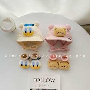 Newborn Baby Cap Mid-Calf Spring Autumn Style Boys And Girls Toddler Ear Protection Skull Cap Breathable Cotton Casual Hat